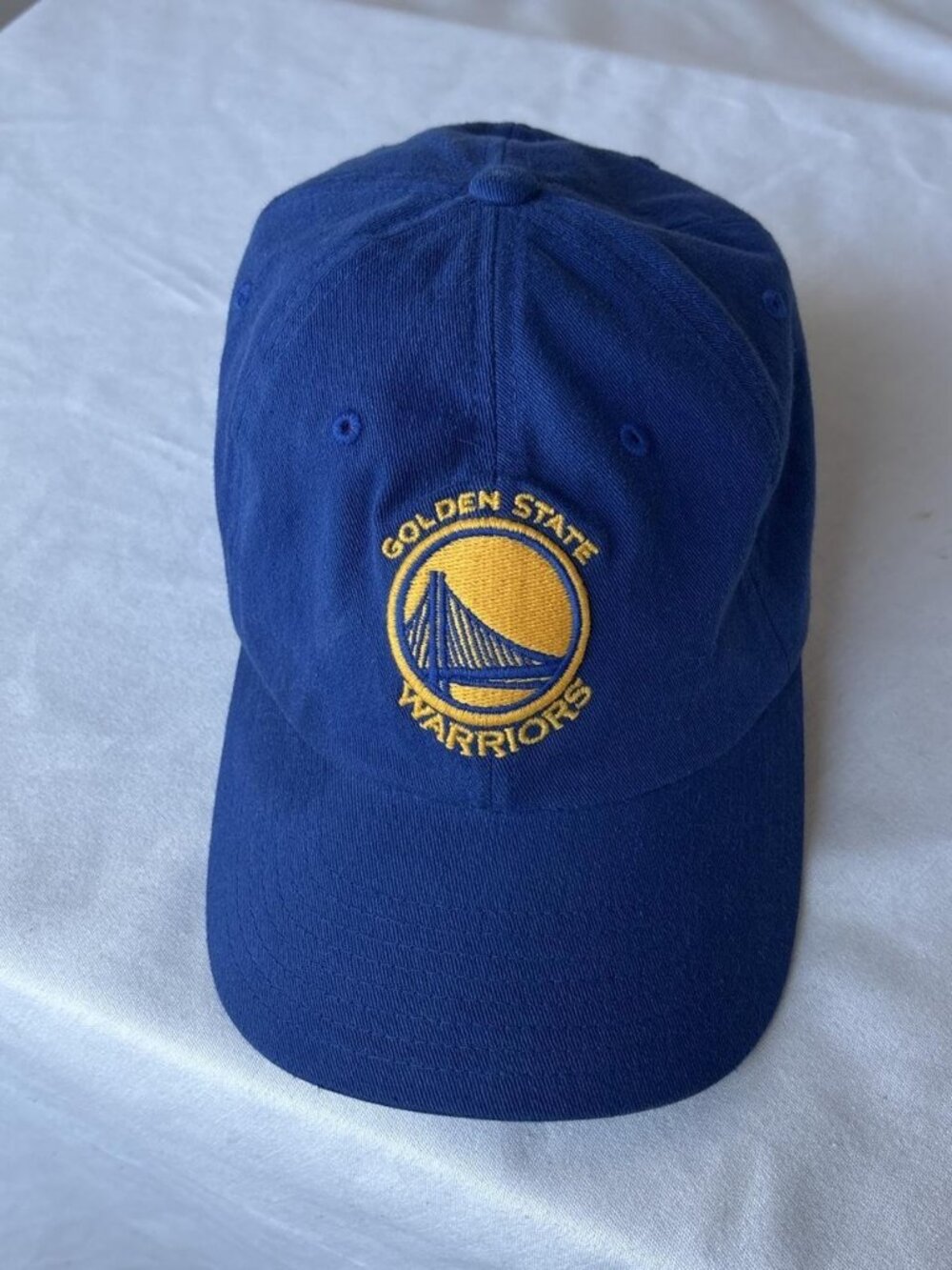 Mitchell & Ness Golden State Warriors Flexfit Hat Cap Blue Size L